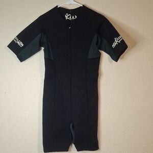Kutting Weight Black Short Sleeve Wetsuit size small